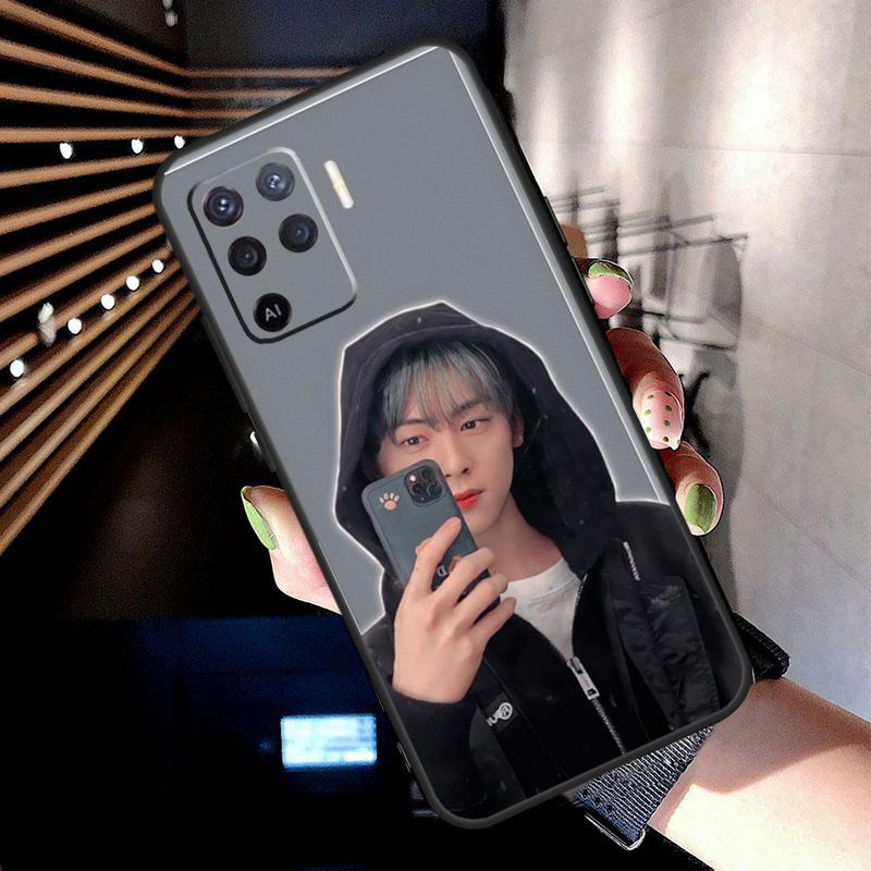 Cha EunWoo Eun Woo Case For Oppo A5 Pro A15 A17 A57 A77 A18 A38 A58 A78 A98 A94 A74 A54 A16 A76 A96 A40 A60 A80