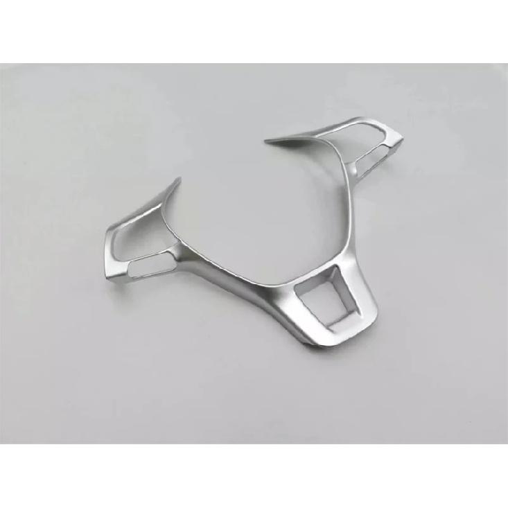 For Volkswagen VW Tiguan MK2 Golf 7 7.5 Polo T-Cross T-ROC Jetta 2017- Car Steering Wheel Buttons Frame Cover Trims Sticker