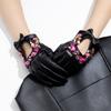 Women's Sheepskin Genuine Leather Gloves Spring and Autumn Short Fashion Accessories and Clothing Gloves