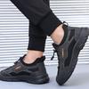 Men's Warm Cotton Shoes 2026 Winter Thicken Plush Fashion Vintage Casual Shoes Outdoor Non Slip Soft Sole Comfortable Sneakers