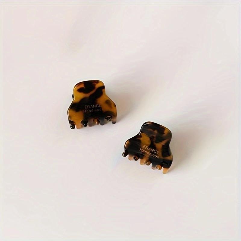 Mini Acetate Hair Claw Cute Small Size Hair Clamps Grab Elegant Side Pin Hairpin Hair Clips Women Hair Accessories
