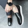 Slip On Shoes Men Shoes  Style Leisure Sneaker Social Shoe Male Men Leather Shoe Natural Cowhide Leather Women Sneakers Mens