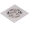 Brushed Shower Floor Drain Copper Floor Strainer for Kitchen Bathroom Balcony Supplies