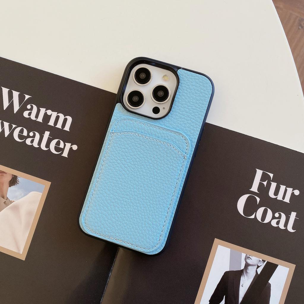 Vertical Cards Solt Wallet Leather Case For IPhone 15 Pro Max 14 Plus 13 12 Mini 11 XR X XS 6 7 8 SE 2022 Bag Pocket Purse Cover