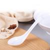 3PC Japanese Imitation Porcelain Pattern Spoon Household Kitchen Accessories White Melamine Korean Spoon Lamian Noodles Spoon