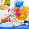 Montessori Baby Toys 3 In 1 Develop Teething Sensory Toys Pull String Silicone Educational Toys for Kids Toddler Christmas Gift