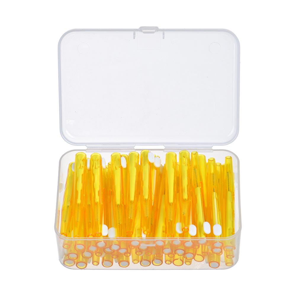 Interdental I-type Retractable Brush for Braces (30 Pcs/Box)