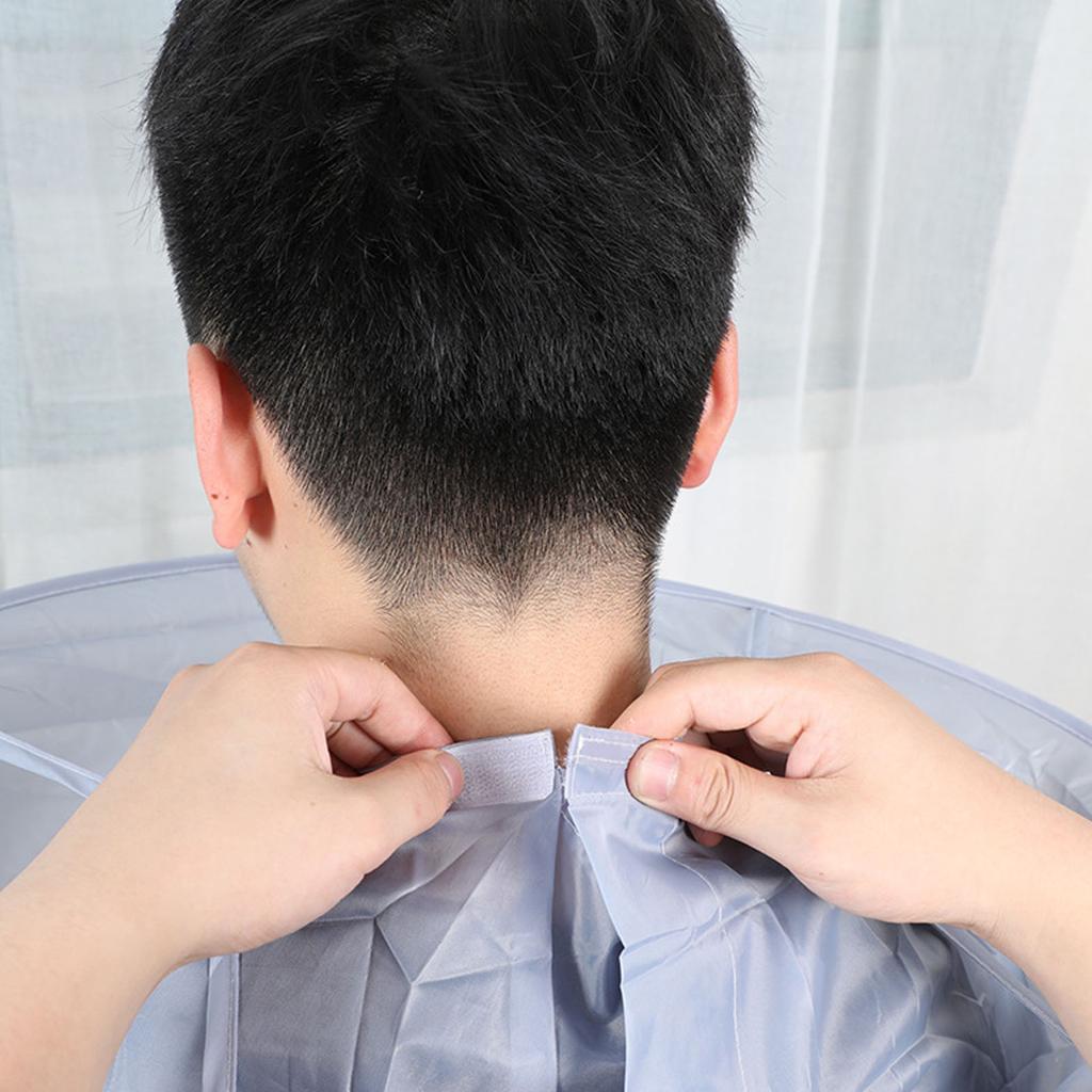 Haircut Umbrella Universal Waterproof Adjustable Adult Hairdressing Cape Cloak Gown For Barber