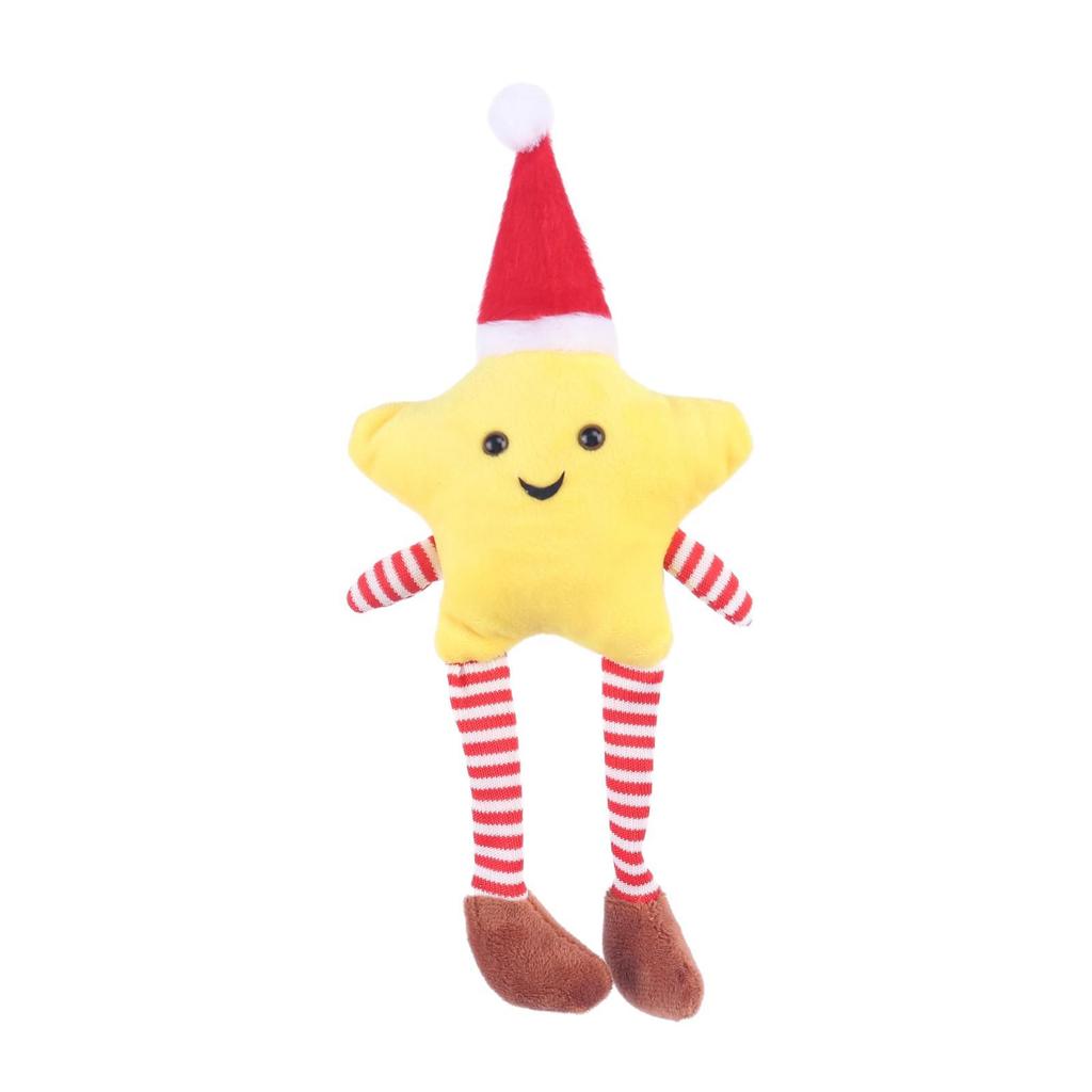 Cute Plush Christmas Dolls: Festive Home Ornaments & Party Decor