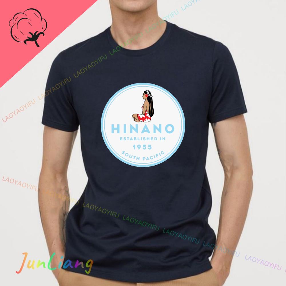 Beer Tshirts Hinano Tahiti Beach Sweatshirts for Men Unisex Tshirt Mens Clothes Mens Clothing Harajuku Goth Y2k Original
