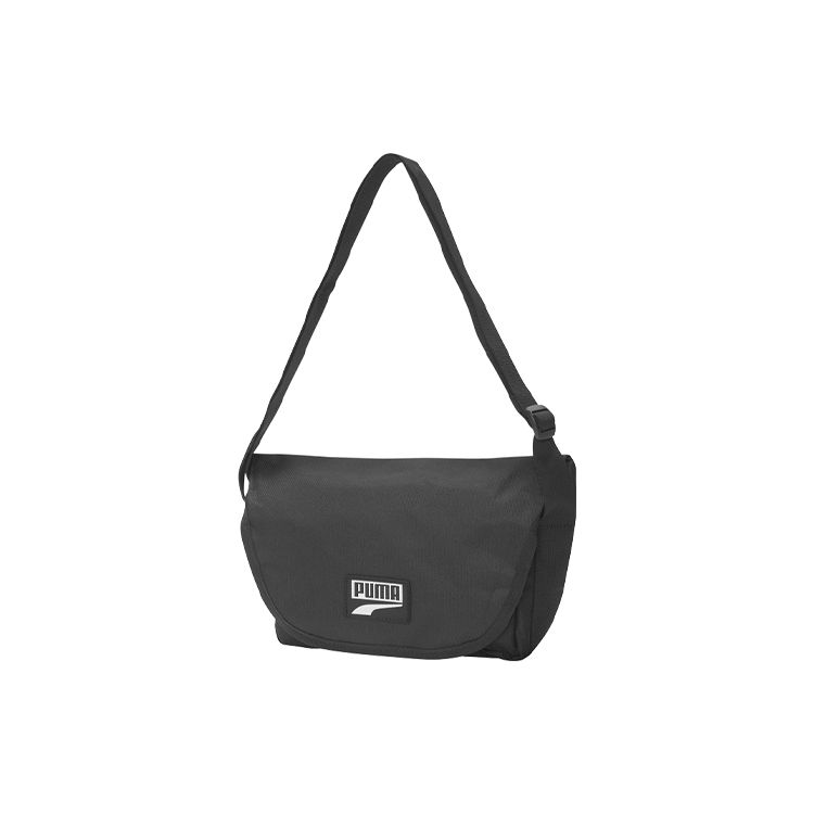 Puma Letter Logo Fabric Mini Shoulder Crossbody Bag Unisex bags Black 077861-01 Black