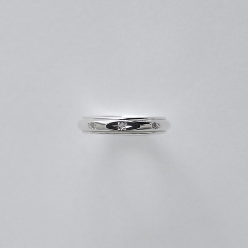 ANOTHER CELL Celeste Noir Ring