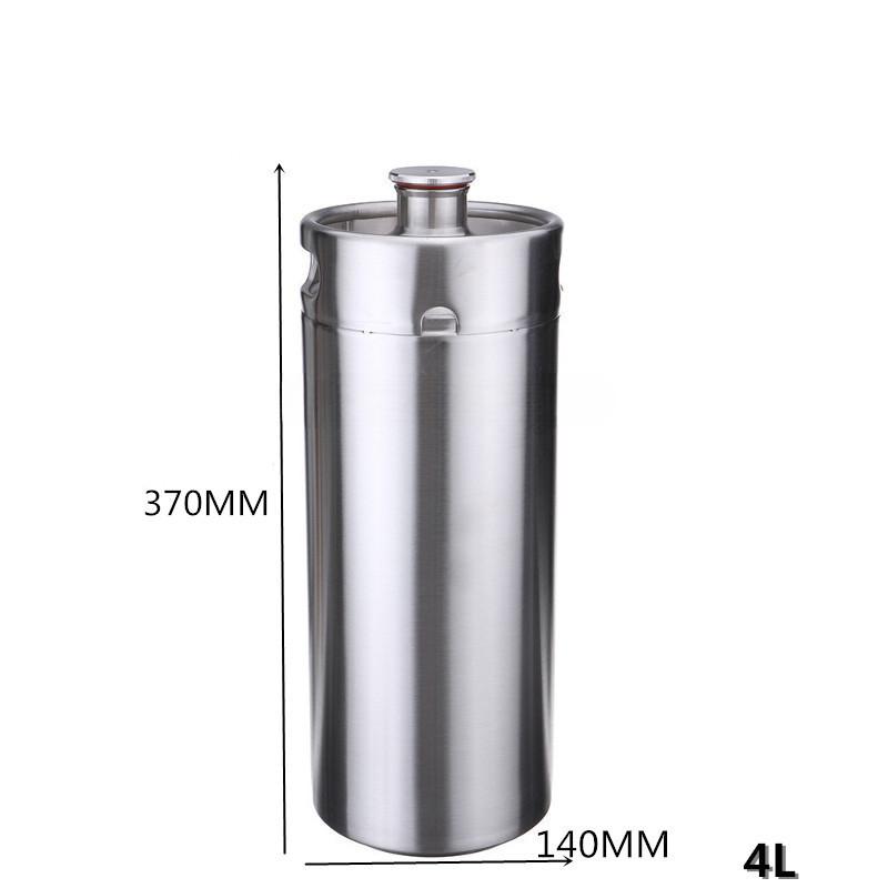 2L/4L/5L Stainless Steel Foam Maker Foamer Camping Home Cafe Nitrogen Foamed Coffee Machine Coffee Pot Stainless Steel Coffee Maker