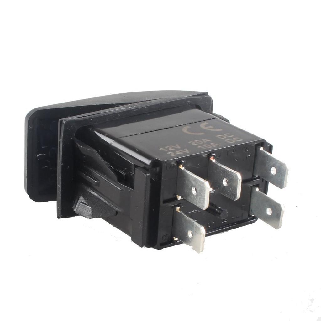 5pins Waterproof 12V 24V Light Bar Rocker Toggle Switch Autoboot