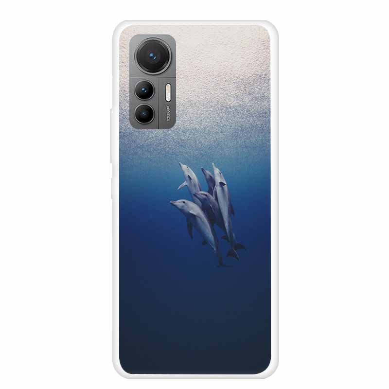 For Xiaomi Redmi K50 Ultra Case Christmas Soft Silicone Back Cover Phone Case for Redmi K50 Extreme Edition Clear Cartoon Funda