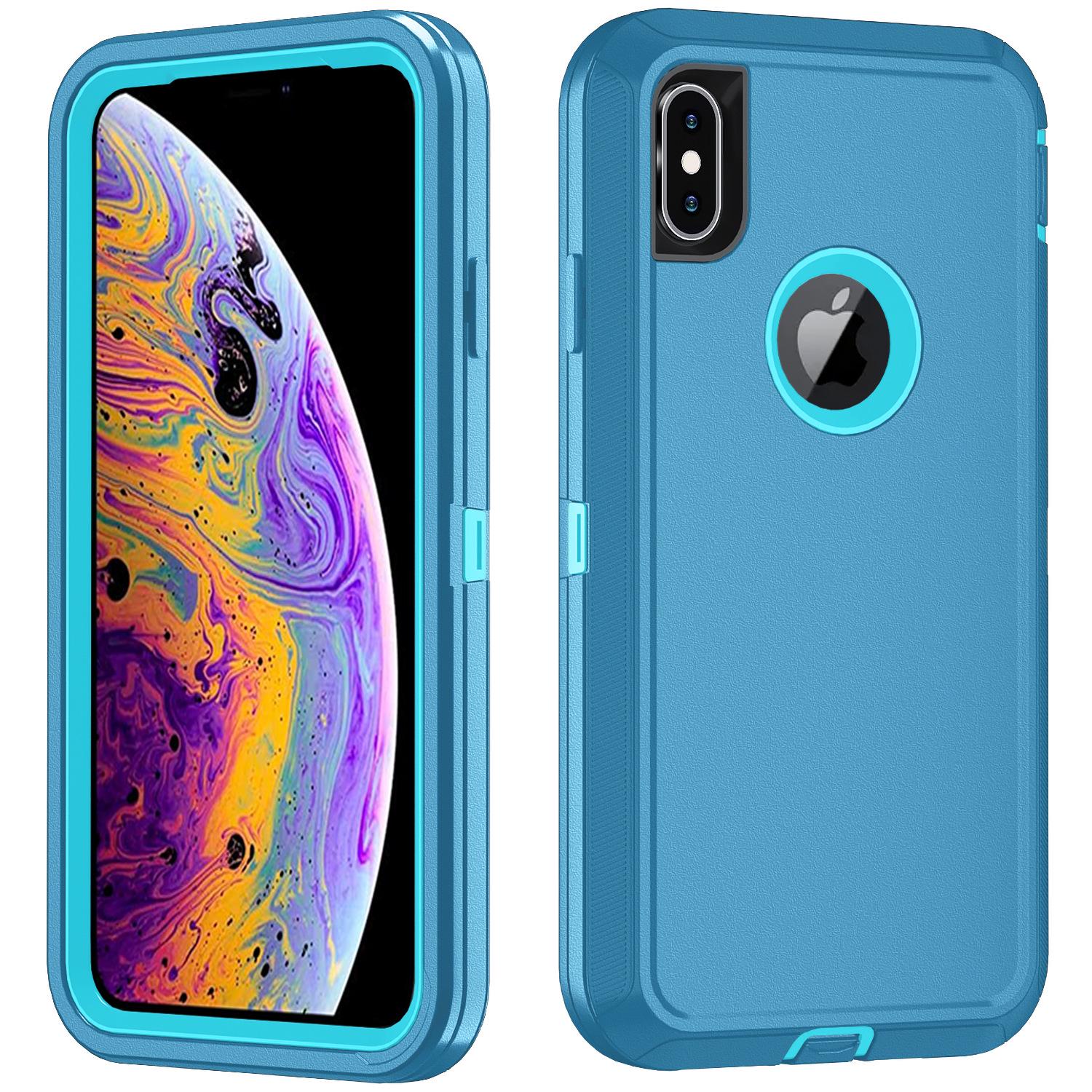 Прочный трехзащитный чехол для iPhone XS/XS Max iPhone XS