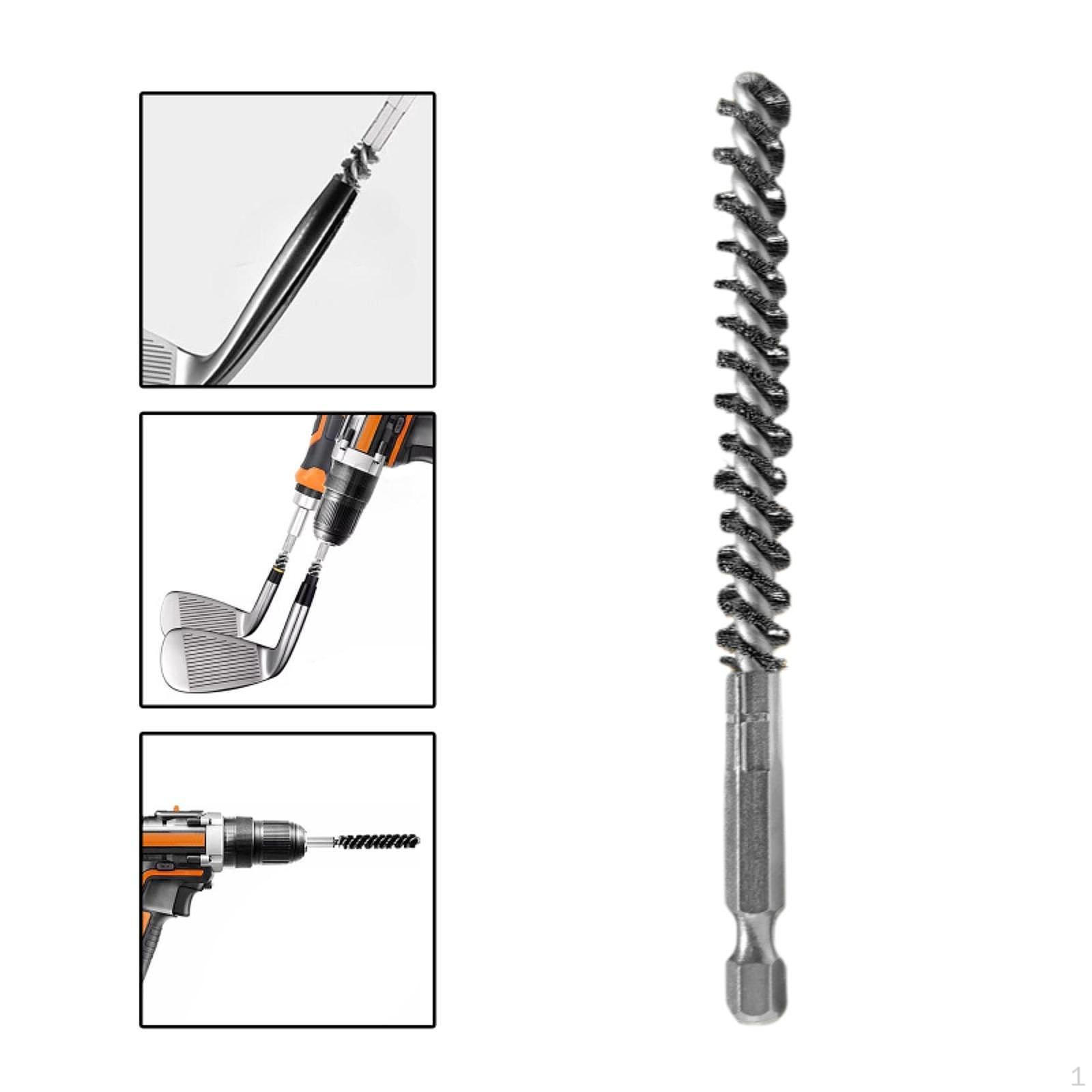 

Щетка для гольфа, головка Hosel с шестигранным хвостовиком, проволочная щетка для начинающих, железная серебряный