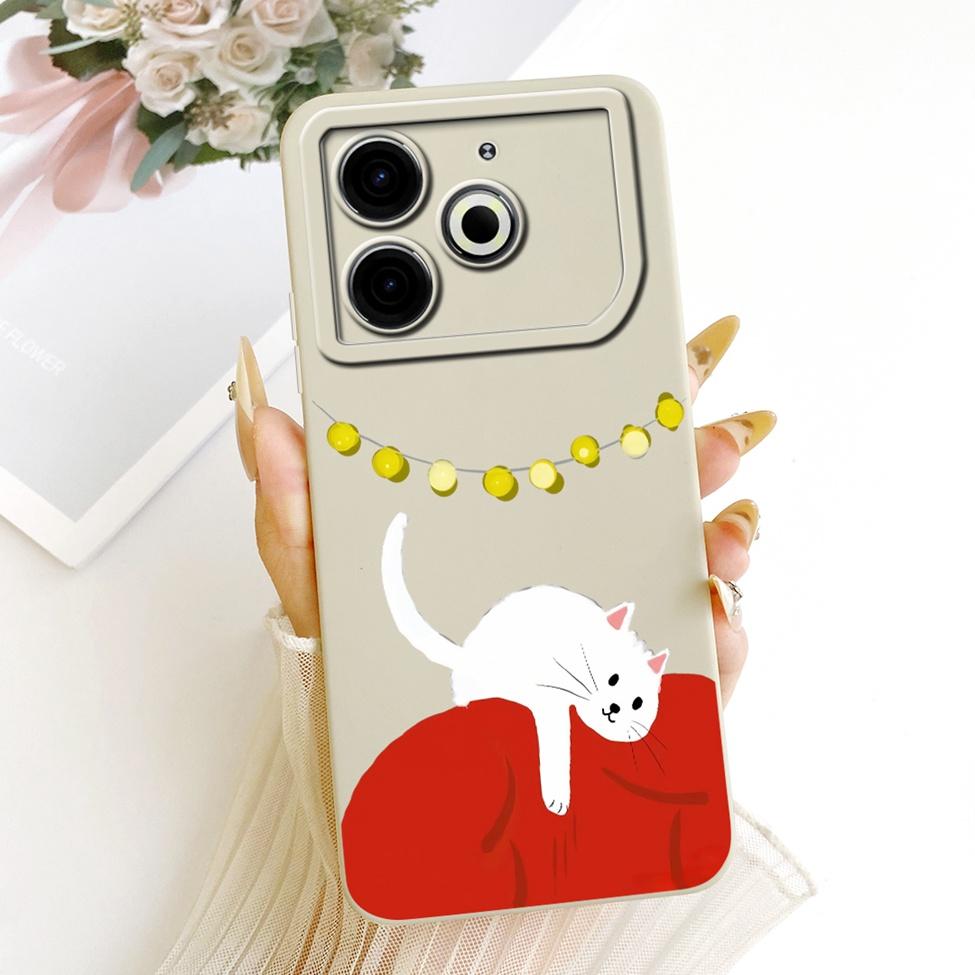 Handyhülle Für Tecno Pova 6 Neo 4G Hülle Mode Cartoon Niedlich Lustig Bemalt Silikonhülle Für Techno Pova 6Neo 4G