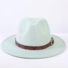 Popular European and American Classic Simple Flat-brimmed Top Hat Men's and Women's Fashionable and Elegant Versatile Jazz Hat Top Hat