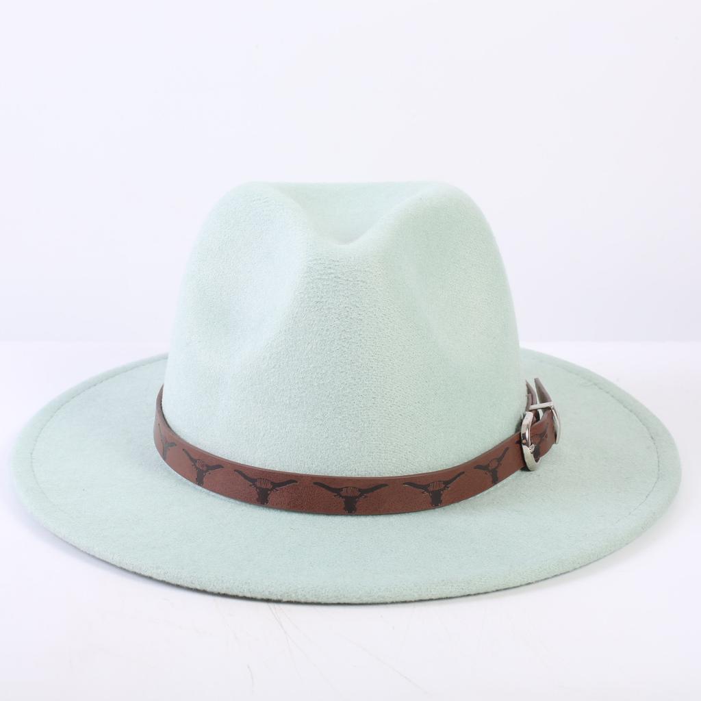Popular European and American Classic Simple Flat-brimmed Top Hat Men's and Women's Fashionable and Elegant Versatile Jazz Hat Top Hat