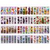 14CT 2 Strands DIY Stitch Kits Reading Companion 6PCS Single-Sided Handmade Thread Embroidery Craft 7.87 X 11.81in