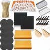 Card Flattening Tool Set FuzzRemoving Trading Cleaning Kit High Absorbency for TCG Collectors