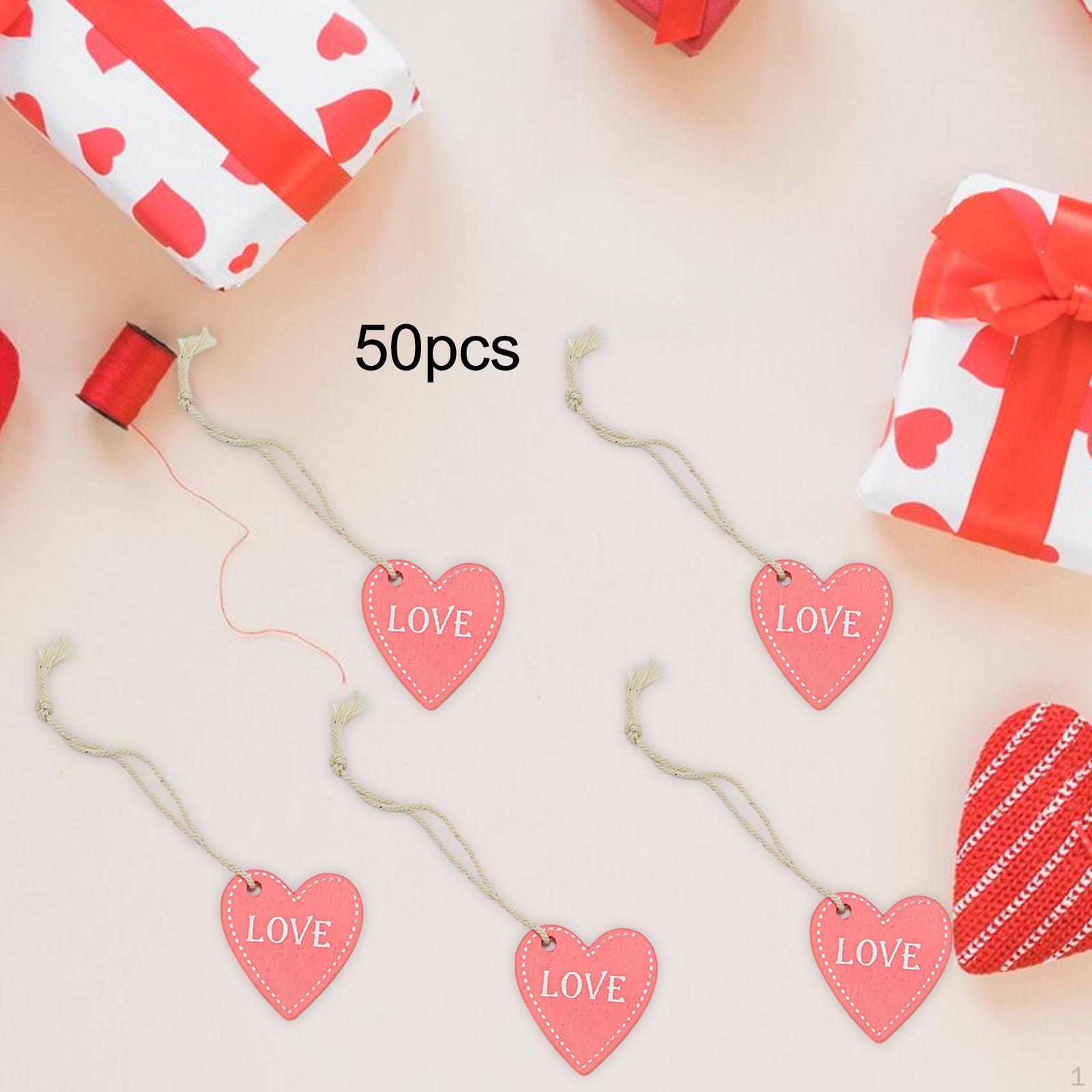 

Деревянное подвесное украшение в форме сердца для украшения ко Дню Святого Валентина розовый