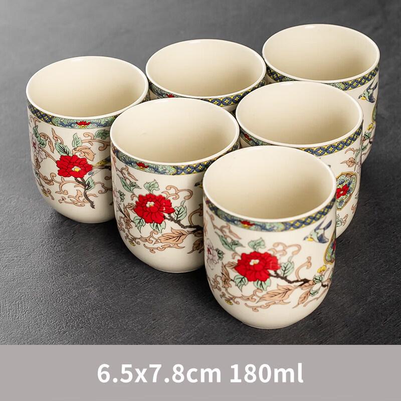 ZISIZ Large Ceramic Stewing Teapot