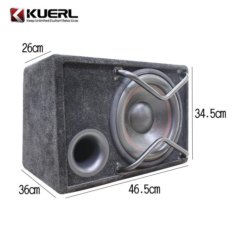 10 Inch Trapezoidal Passive Subwoofer Dual Magnetic Dual Voice Coil Car Audio High Power Overweight Car Subwoofer Modification