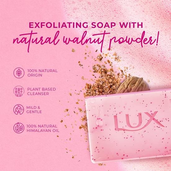 Lux Essence of Himalayas Rose & Aloe Vera Exfoliating soap 5 x 125 g