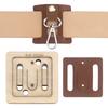 Leder-Stanzwerkzeug-1 Stück Kreativer Gürtel & Handtaschen-Schultergurt Verstellbare Schnalle Herstellungsstempel, Leder-Prägeform