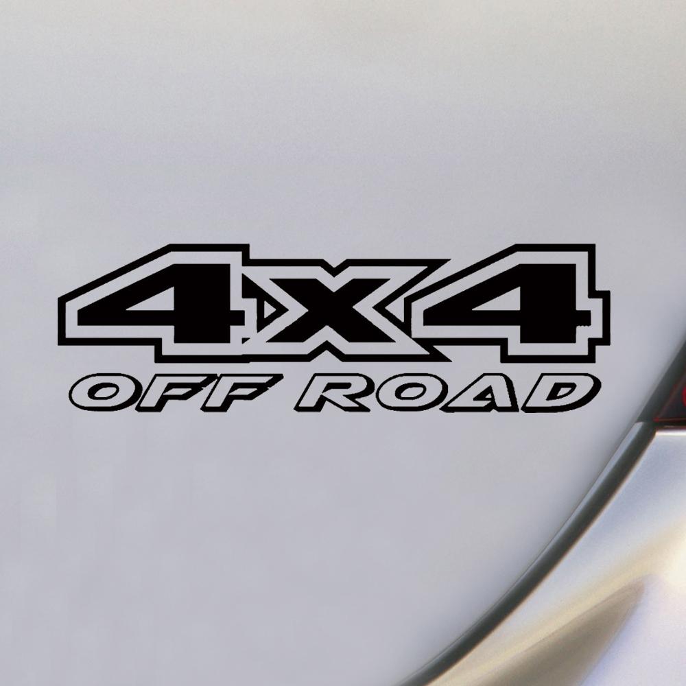 4X4 Off-road Reflexní samolepka Vyřezávané dveře Kufr Nárazník Obtisky SUV pickup Vodotěsné samolepky na auto Exteriér příslušenství