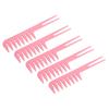 10Pcs Wide Tooth Comb Durable ABS Wide Tooth Safe Glossy Multi Purpose Hair Dye Comb for Hair Dye Styling