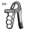Rafforza Mani con Contatore Impugnatura Allenatore Forza Meccanico Contabile 5-100KG Regolabile Uomini Donne Esercitatore Avambraccio Sviluppatore Muscoli Fitness