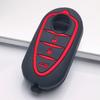 Key Fob Cover for Models Anti-Scratch Surface Shockproof Structure Soft Grip Texture Easy Install Design Responsive Button Touch Car Remote Accessory