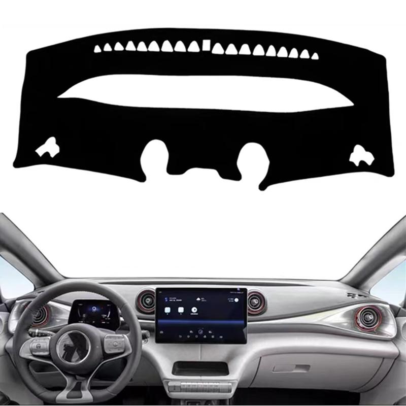 

Car Accessories For BYD Dolphin EA1 Atto 2 2024 Dashboard Cover Dashmat Dash Mat Anti-UV Sun Shade Protect Carpet Black(Red Edge)