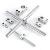 1 Stück Aluminiumlegierung Säulenbefestigungsklemme Optische Achse Befestigung Kreuzklemme
