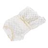 Princess Dog Dress Cute Soft Elastic Lightweight Breathable Puppy Bow Dress for Pet Outfits White