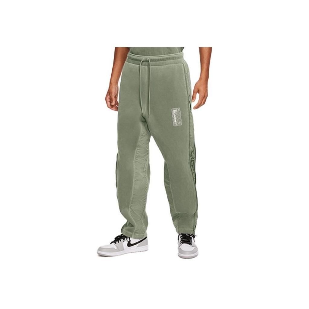 Jordan 23 Engineered Patchwork Zip Pants Men Bottoms Sage-Green CT2919-313
