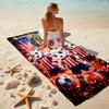 1pc Chivas Soccer Team Mascots Cartoon Quick Dry Microfiber Bath Towel for Swimming Surfing Camping Unisex Holiday. SJT7201195