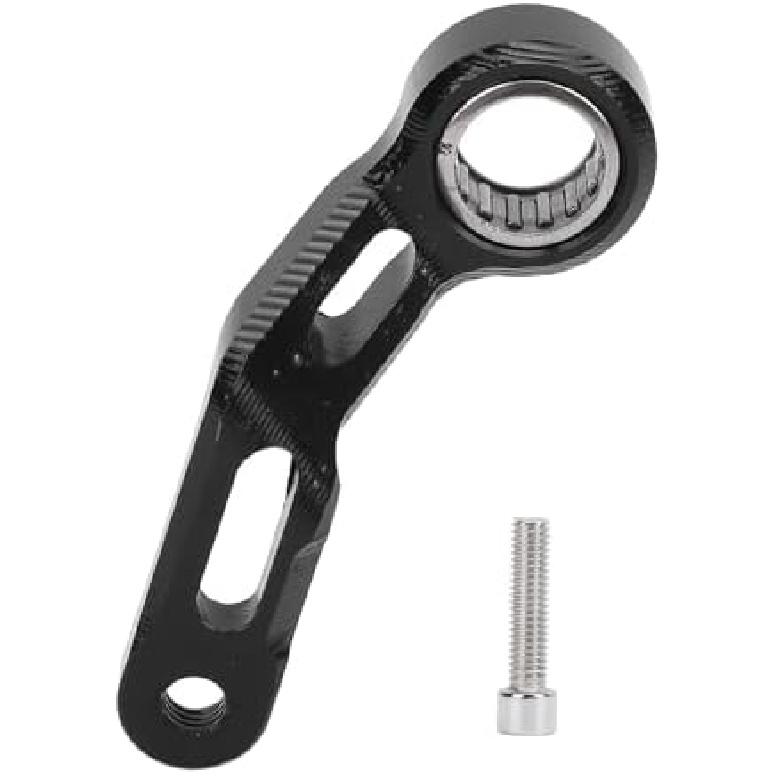 

EVGATSAUTO Aircraft Grade Motorcycle Gear Shift Stabilizer, CNC Machined Aluminum Alloy Bracket for MT 09 Series, Eliminates False Neutrals Enhances чёрный