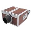 DIY Smartphone Projector 8X Image Magnification Cardboard Home Cinema Theater Box Projector for