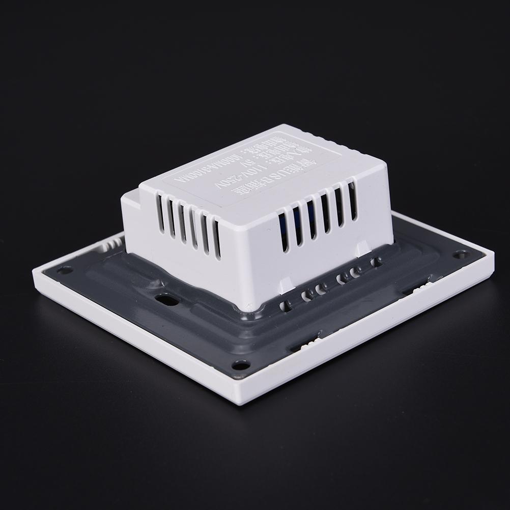 USB DC 2/3/4 /6Ports 5V 3.1A Electric Wall Charger Dock Station Socket Power Outlet Panel Plate Switch Power Adapter Plug
