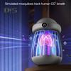 Mini Gnats Zapper USB Powered Electric Shock Fly Zapper with UV LED Light Indoor Outdoor Home Camping Patio Hanging Fly Trap Lamp