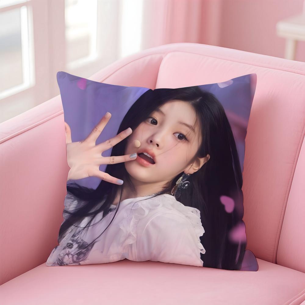 Fashion Star Fans Gift LLee Wonhee Cushion Cover Linen Pillowcase Cover Soft Decor for Sofa Home Room