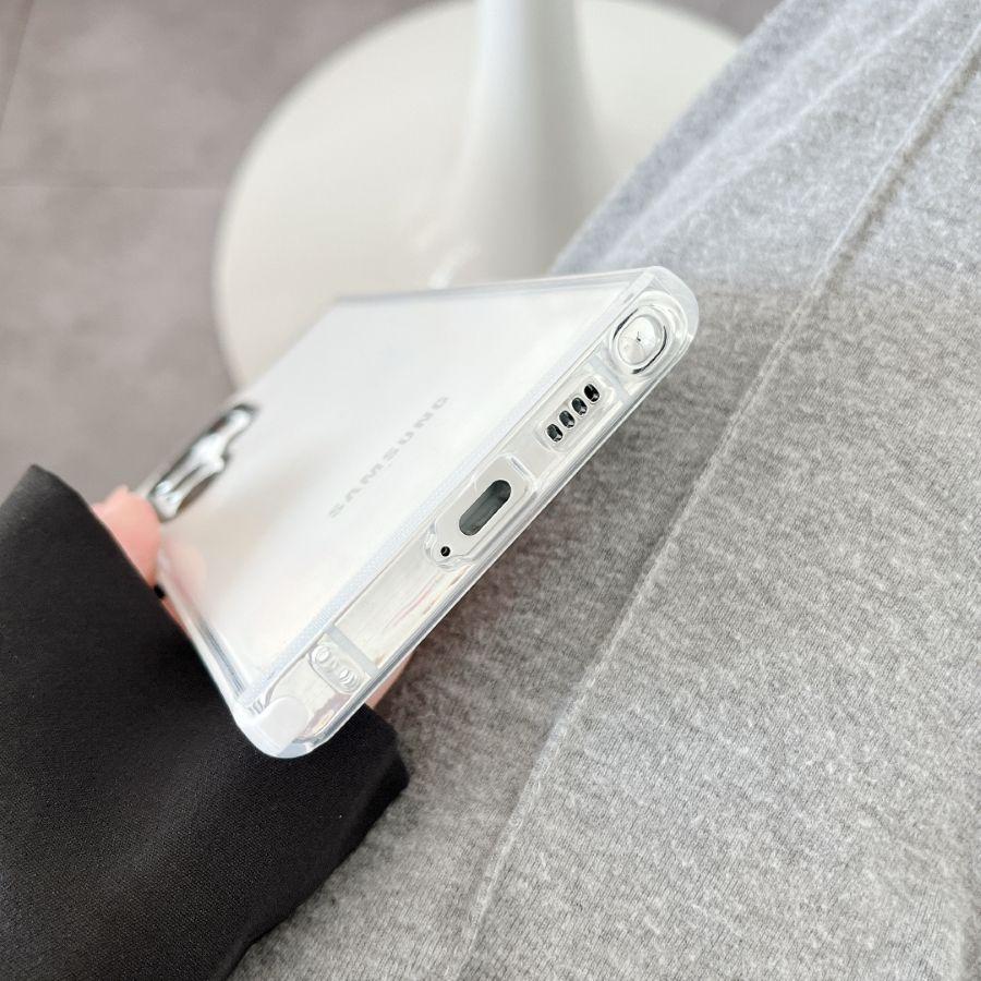 Klare Handyhülle für Samsung Galaxy 25 Ultra - Transparente, weiche TPU-Schutzhülle mit Fallschutz und Stoßschutz für Samsung S25/S24/S23/S25plus/S24Plus/S24Ultra