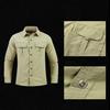 Men Spring Fall Outdoor Shirt Quick Dry Plus Size Soft Breathable Waterproof