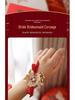 Complete Wedding Corsage Set: Bride, Groom, Parents Boutonniere, Brooch Flowers, Pre-Wedding Supplies