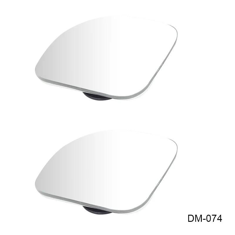 

Car Mirror Wide Angle 2pcs Car Blind Spot Mirrors 360° Adjustable Auxiliary Rearview Mirrors HD Frameless Small Round Mirror