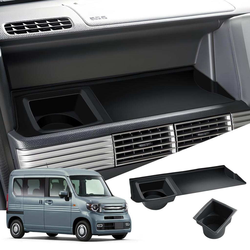 ECOZEN Specific Instrument Panel Tray NVAN Silicone Rubber No Interior Parts N-VAN JJ1/JJ2 Mat, Non-Slip Mat, Scratch-Resistant, Stain-Resistant,